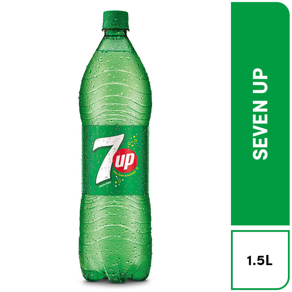 Gaseosa 7 Up Botella 1.5 L