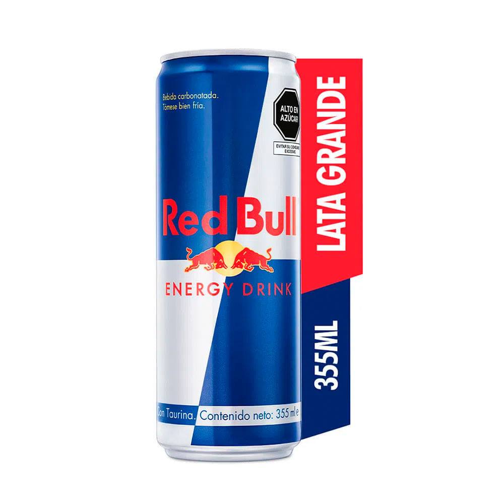 Bebida Energizante Red Bull Lata 355 ml