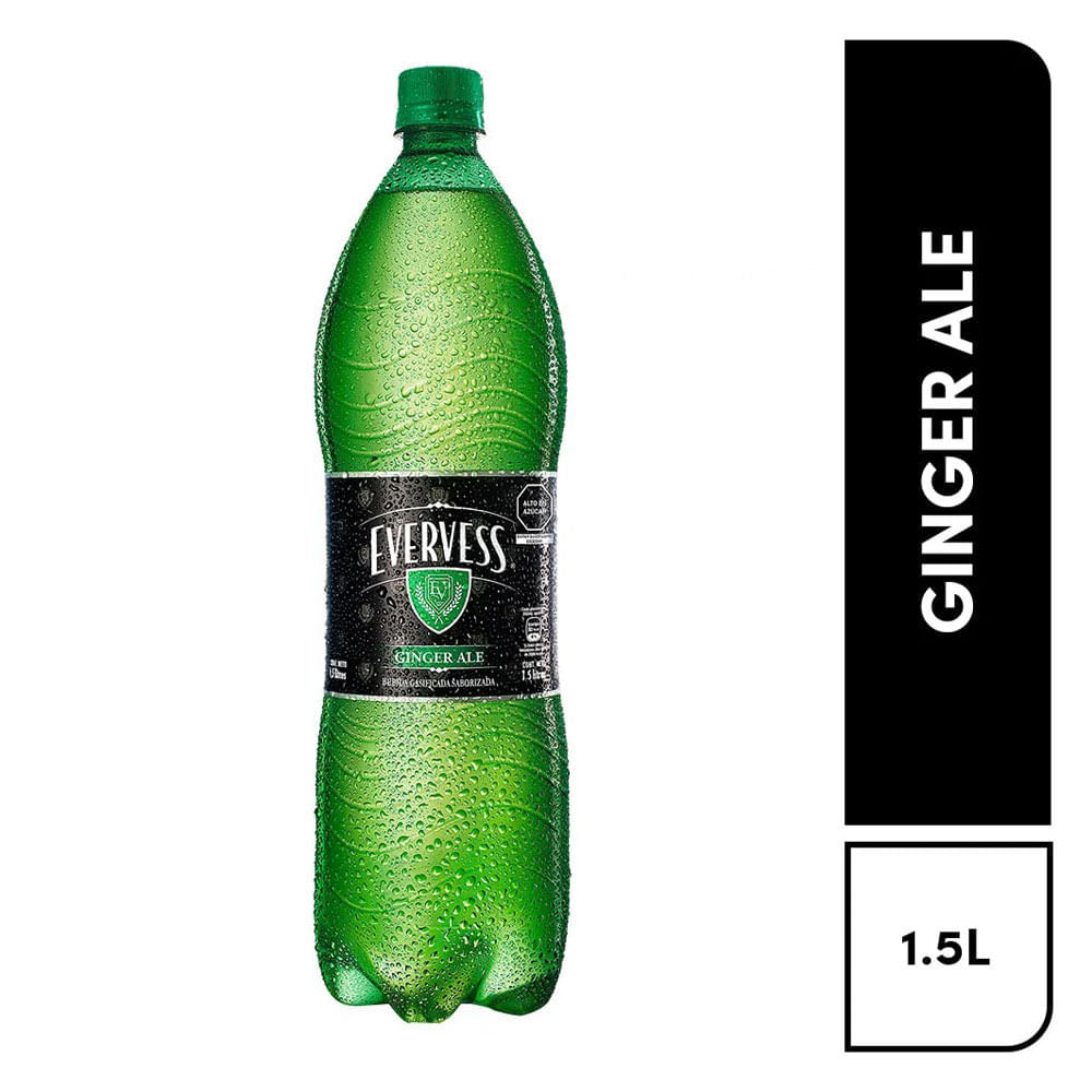 Ginger Ale Evervess Botella 1.5L