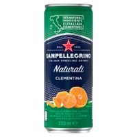 Agua Carbonatada Sanpellegrino Clementina Lata 330ml