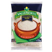 Arroz Gran Reserva Extra Valle Norte Bolsa 750 g
