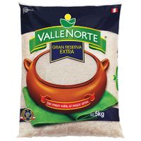 Arroz Gran Reserva Extra Valle Norte Bolsa 5 Kg