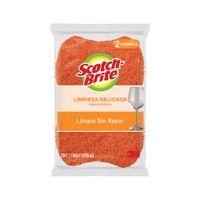 Esponja Scotch-Brite Cocina Limpieza Delicada 2un.