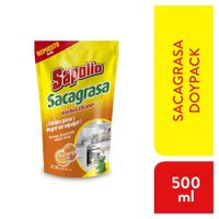 Sacagrasa Sapolio Aroma Naranja Repuesto 500ml