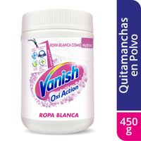 Quitamanchas en Polvo Vanish Oxi Action Ropa Blanca 450g