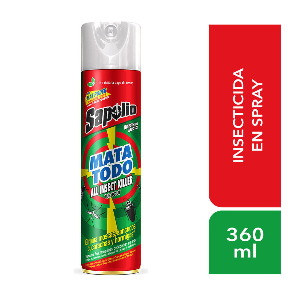 Insecticida Sapolio Mata Todo 360ml