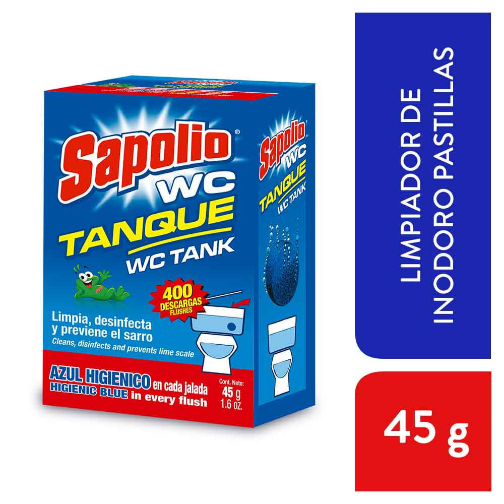 Pastilla para Tanque Sapolio WC Tank 45g