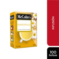 Infusión de Manzanilla McColin's 100un