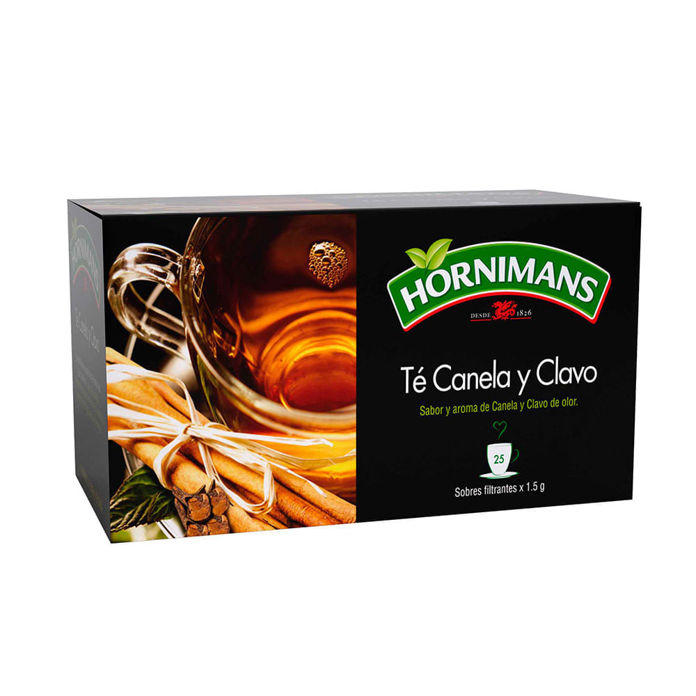 Té Canela y Clavo Hornimans Caja 25 Unid