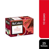 Té Canela y Clavo Mc Colin's 25un