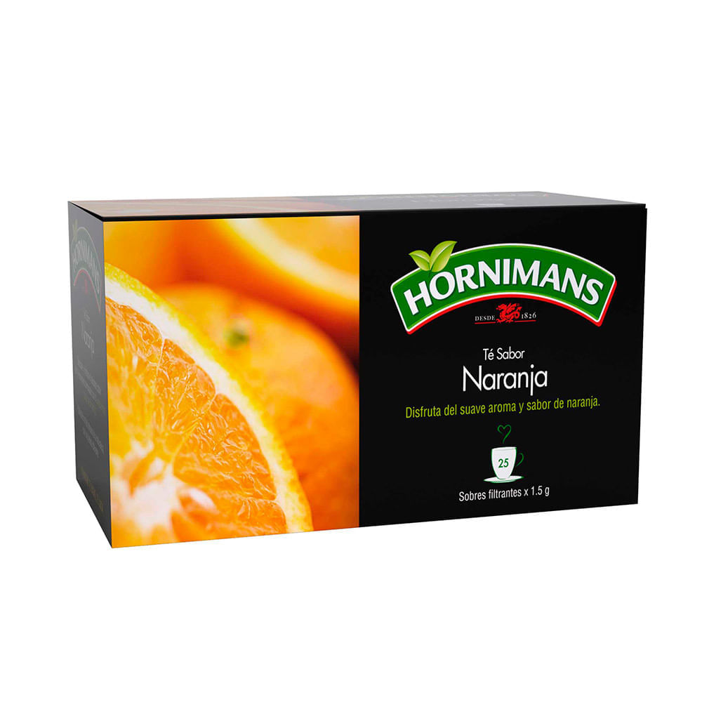 Té Naranja Hornimans Caja 25 Unid