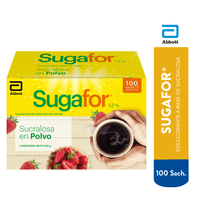 Edulcorante en Polvo Sugafor 100un