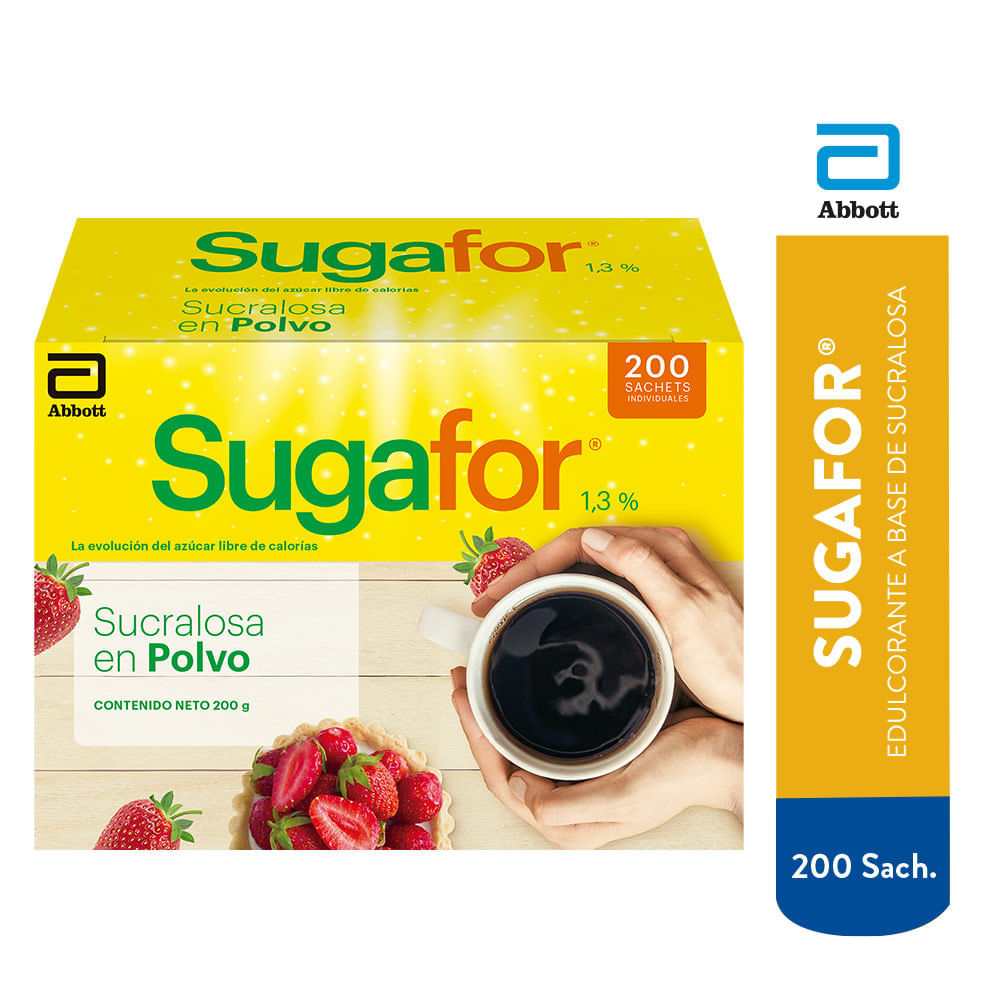 Edulcorante en Polvo Sugafor 200un
