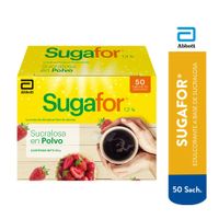 Edulcorante en Polvo Sugafor 50un