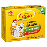 Concentrado en Polvo Doña Gusta Sabor Gallina 6un