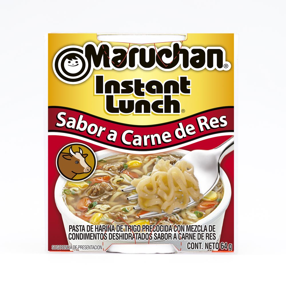 Sopa Instantánea Sabor Carne Maruchan 64g