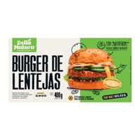 Hamburguesa Vegetariana de Lentejas Della Natura 400g