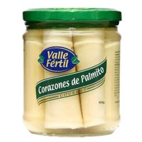 Corazón de Palmito Entero Valle Fertil Frasco 450 g