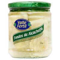 Fondos de Alcachofa Valle Fertil Frasco 410 g