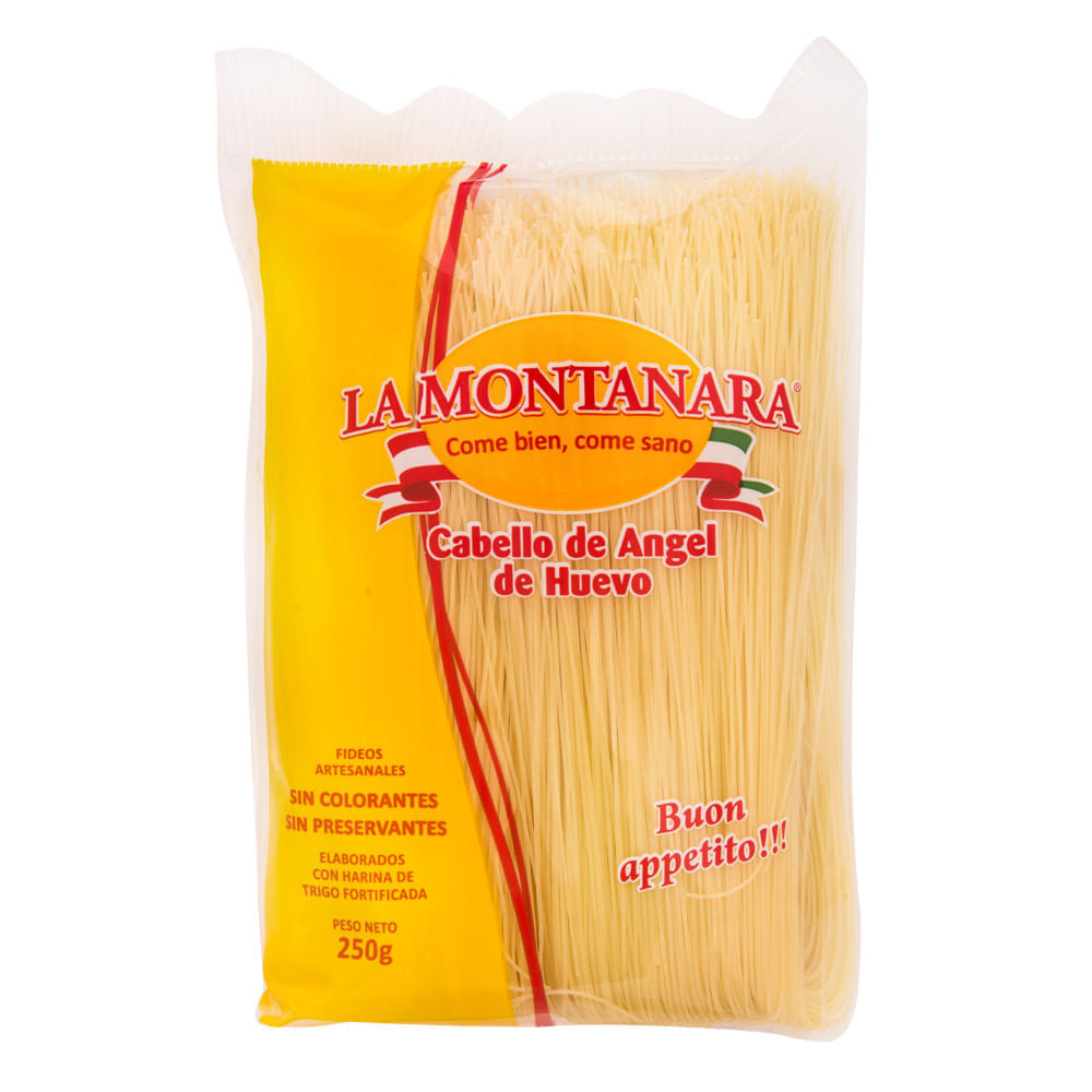 Cabello de Ángel al Huevo La Montanara Bolsa 250 g