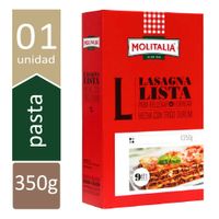 Lasagna Lista Clásica Molitalia Caja 350 g