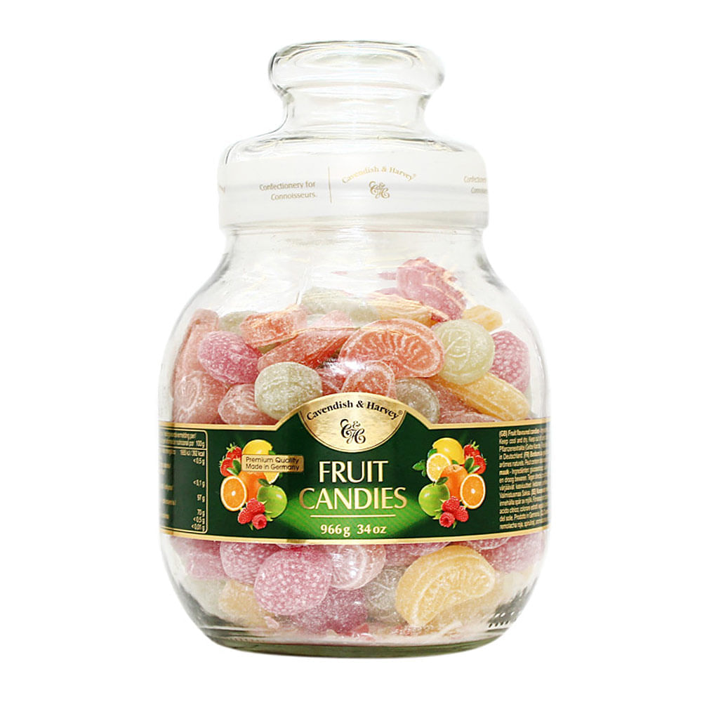 Caramelos Cavendish & Harvey Fruit Candies Frasco 966 g