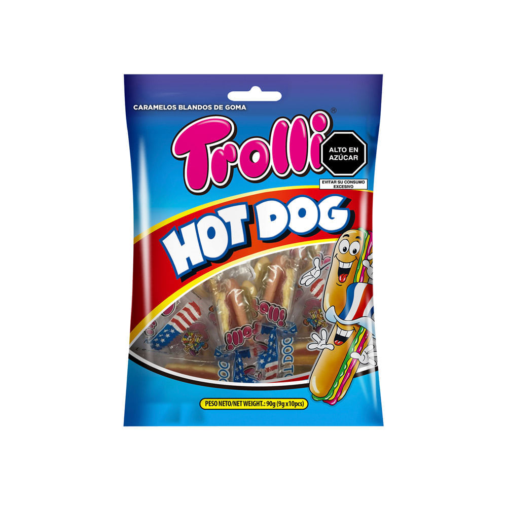 Gomitas Trolli Hot Dog 90g