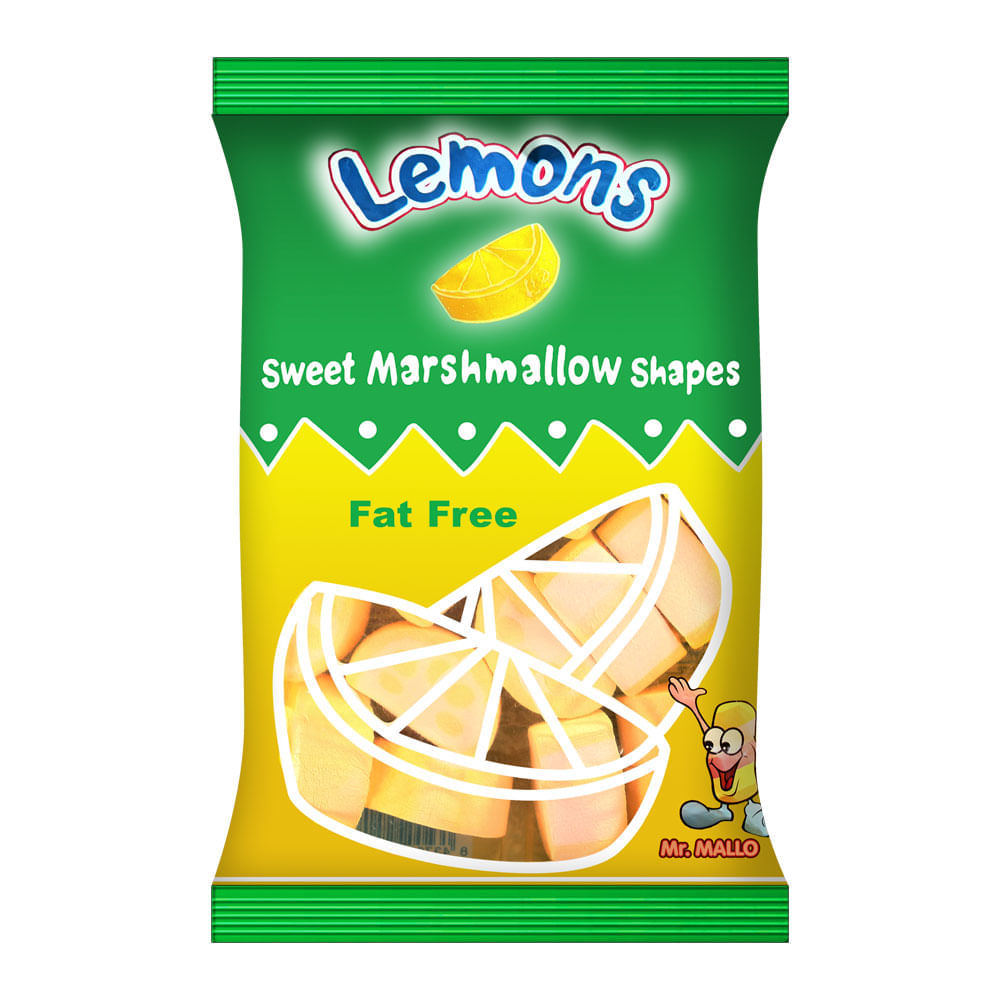 Marshmellows Mr. Mallo Limones Bolsa 100 g
