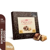 Bombones con Relleno de Crema de Maní Princesa 24un