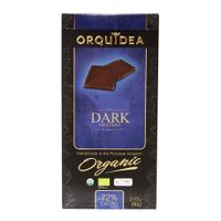Chocolate Orgánico 72% Cacao Orquídea Tableta 90 g