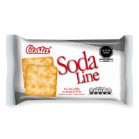 Sixpack Galleta Costa Soda Light 40g