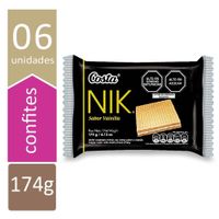 Wafers Nik Costa Vainilla Pack 6un