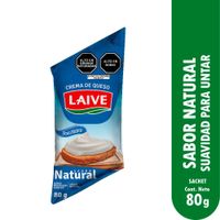 Crema de Queso Sabor Natural Laive 80g