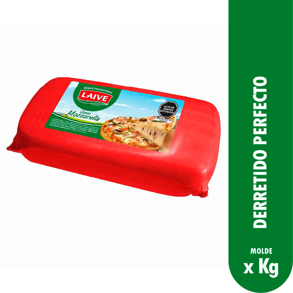 Queso Mozzarella Laive x kg