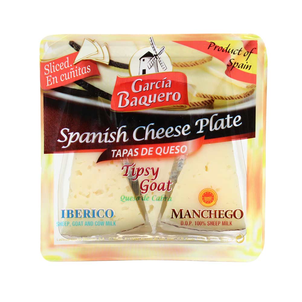 Tapas de Queso Duro Manchego García Baquero Paquete de Cuñas 150 gr
