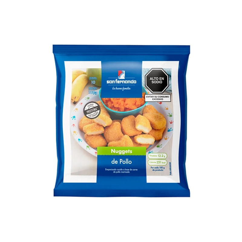 Nuggets de Pollo San Fernando 180g