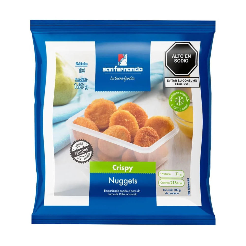 Crispy Nuggets de Pollo San Fernando 160g