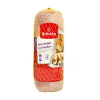 Pollo Enrollado con Champiñones Redondos x un