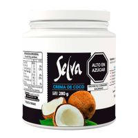 Crema de Coco Selva Frasco 280 g
