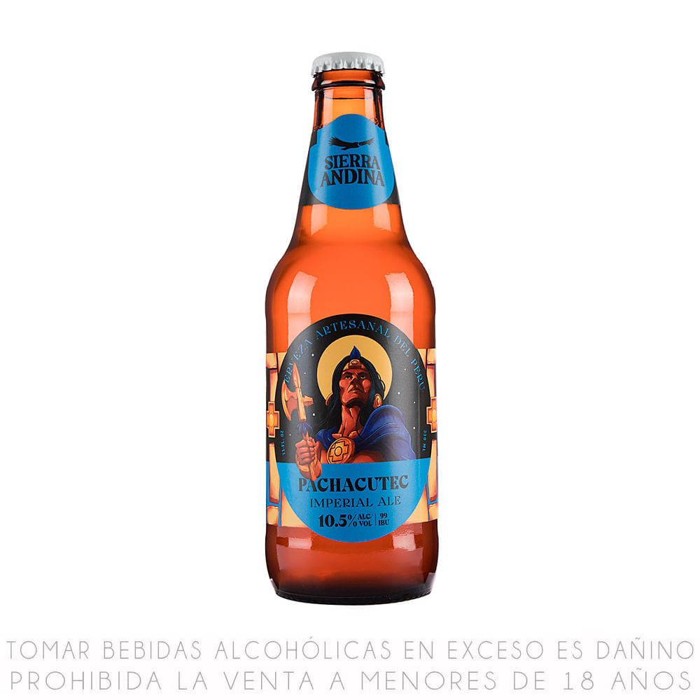 Cerveza Artesanal Sierra Andina Pachacutec Botella 330ml
