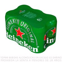 Sixpack Cerveza Heineken Lata 330ml