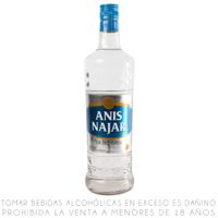 Anís Najar Azul Semi Dulce Especial Botella 750ml