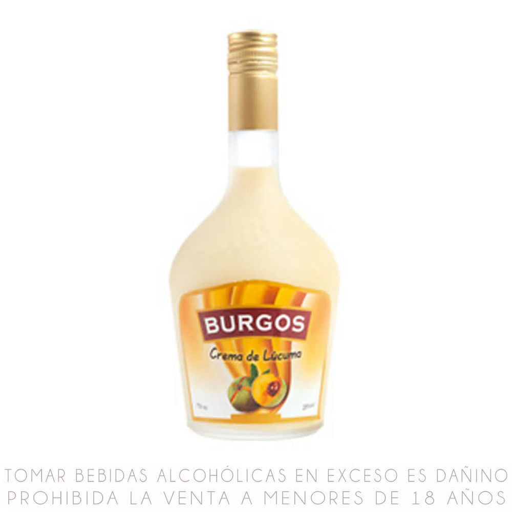 Licor de Crema Burgos Lúcuma 750ml