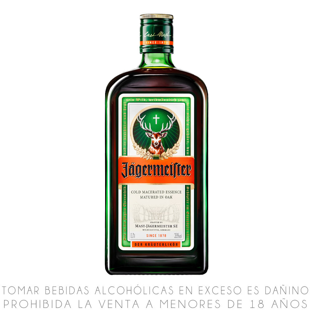 Licor de Hierbas Jagermeister Botella 700ml