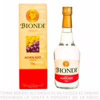 Pisco Acholado Biondi Botella 500ml