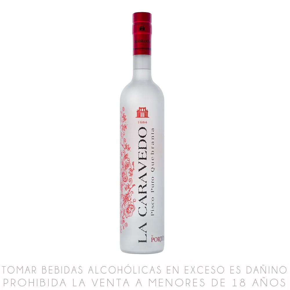 Pisco La Caravedo Quebranta Botella 750ml