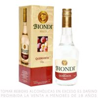 Pisco Quebranta Biondi Botella 500ml