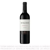 Vino Tinto Tempranillo Benjamín Nieto Senetiner Botella 750ml