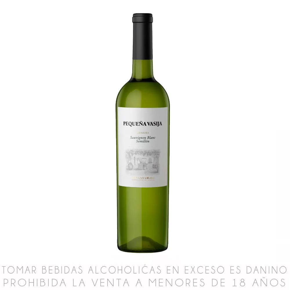 Vino Blanco Sauvignon Blanc Semillón Pequeña Vasija Botella 750ml