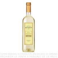 Vino Blanco Moscato Queirolo Semi Seco Botella 750ml